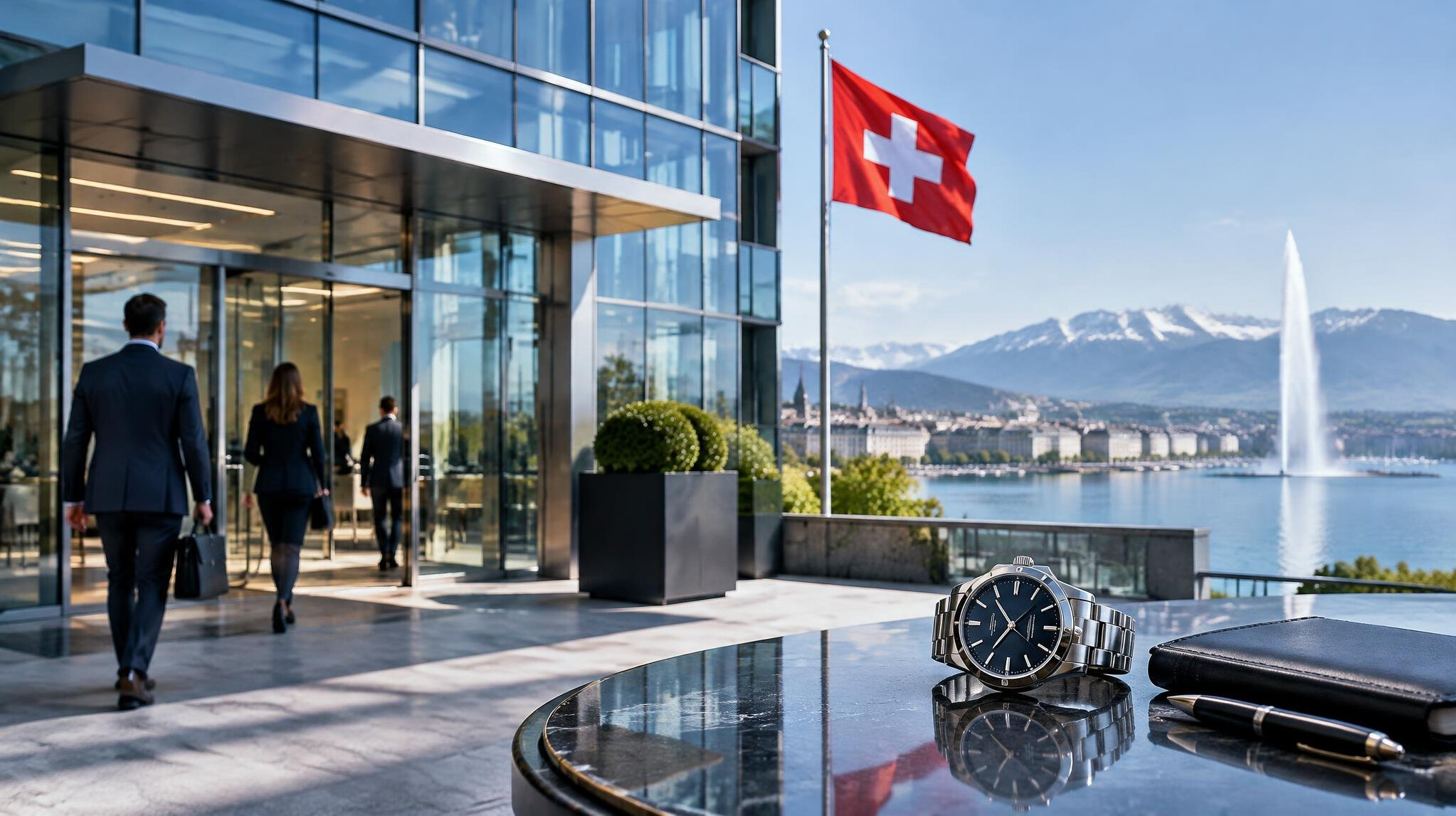 swiss corporate building