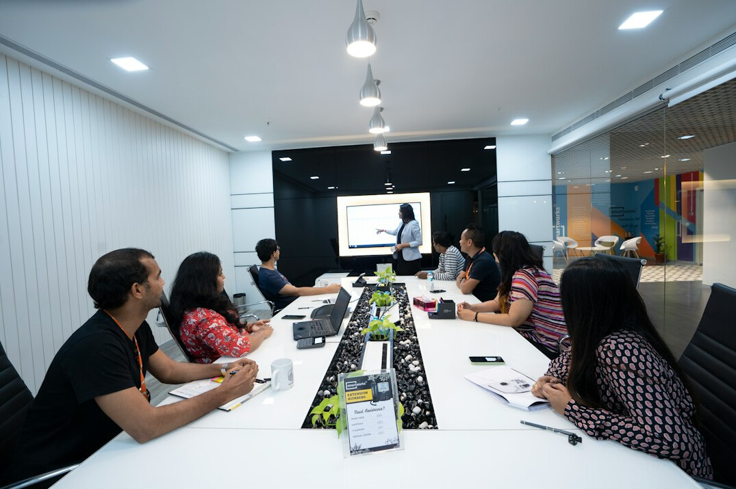 team meeting corporate